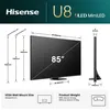TV Hisense 85U8Q (2025) 85" ULED Mini-LED UHD 4K Voir les images du produit 4
