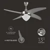 V-TAC LED-Deckenventilator VT-6043, EEK: F, 60 W, 1500 lm, Produktbild-Vorschau 4