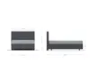 DELIFE Boxspringbett Dream-Well 120x200 cm Bouclé Produktbild-Vorschau 5