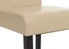 A close-up view of the seat and legs of a dining chair. Podgląd zdjęcia produktu