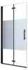 Duschspa Walk-In Faltbar Duschwand 66.5 x 195cm Schwarz Produktbild-Vorschau 1