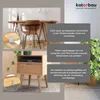KOTARBAU® Sada 50 uhlových spojok 50 x 50 x 50 mm Korálková Náhľad obrázku produktu 3