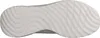 The sole of a white Skechers shoe is shown from an underneath view. Anteprima dell’immagine prodotto