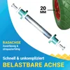Bituxx PolyurethanSchubkarren Rad 4.80/4 4.00-8 Grün Produktbild-Vorschau 5