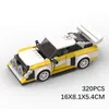 BlockBuddie™ S1 Quattro inspirierter Sportwagen – 320 Teile Produktbild-Vorschau 8