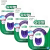 3x GUM EXPANDING FLOSS Zahnseide (3x30 m) Produktbild-Vorschau 1