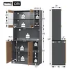 A diagram showing the dimensions and weight capacities of a piece of furniture. Produktbild-Vorschau