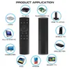 A collage of images showing a remote control and various electronic devices it can be used with, along with text labels. Produktbild-Vorschau