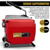 1250W Stark Rohrreinigungsspirale mit Rollen, 17.5m x Ø22mm Produktbild-Vorschau 4
