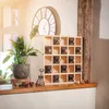 KADAX Weinregal aus Holz, 52 x 25.5 x 52 cm, Natürlich,  1 Produktbild-Vorschau 10