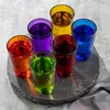 6er Set - bunte Trinkgläser Wassergläser Saftgläser - ca. Produktbild-Vorschau 2