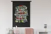 MuchoWow® Wandteppich Wandbehang Weihnachten - Zitat - Produktbild-Vorschau 2