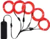 5*1m EL Kabel Neon Lichtschnur Leuchtschnur LED Licht Produktbild-Vorschau 1
