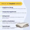 Bettdecke Mikrofaser 400g / m² CALGARY Taupe & Leinen Produktbild-Vorschau 9