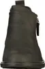 A close-up front view of a black leather boot. Produktbild-Vorschau