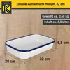 Karl Krüger 14132/B Auflaufform "Husum" eckig, 32 cm Produktbild-Vorschau 6