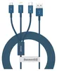 Baseus CAMLTYS-03 USB kbel 1,5 m USB A USB C/Micro-USB Náhľad obrázku produktu 1