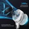 Aigostar 23dB Leiser Standventilator, 135° Oszillierend, Produktbild-Vorschau 8