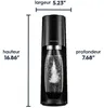 SodaStream Gasatore Acqua 1 Litro con Bottiglia Nero Anteprima dell’immagine prodotto 23