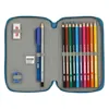 BlackFit8 Aegean Blue Doppeltes Federmäppchen Produktbild-Vorschau 5