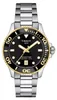 Tissot Seastar 1000 al quarzo, quadrante nero, 36 mm, oro Anteprima dell’immagine prodotto 1