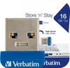 The image shows the packaging of a Verbatim Store 'n' Stay NANO USB flash drive. Náhled obrázku produktu