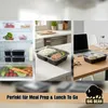 BigDean 10 Stück wiederverwendbare Meal Prep Boxen mit Produktbild-Vorschau 5