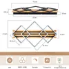 ZMH Lampade da soffitto a LED Lampada da soffitto con Anteprima dell’immagine prodotto 2