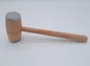 Fleischhammer Fleischklopfer Holz mit Metallbesatz 29,5 cm Produktbild-Vorschau 2