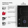 Klarstein dvojitá indukčná a plynová varná doska, 7 kW plný Náhľad obrázku produktu 6
