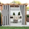 4er Set Outdoor Vorhänge 132x238cm, Balkonsichtschutz Produktbild-Vorschau 7
