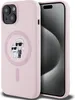 Karl Lagerfeld Silicone MagSafe kryt na iPhone 15 – ružový Náhľad obrázku produktu 1