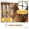 PiuPet® Katzennetz Drahtverstärkt I 4x3m I schwarz I Produktbild-Vorschau 2