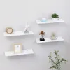vidaXL Wandregale 4 Stk. Weiß 40x9x3 cm Produktbild-Vorschau 9