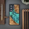 Housse en bois Bewood Unique - Turquoise pour Galaxy S24 Voir les images du produit 2
