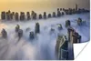 MuchoWow® Poster Dubai Marina in Morgennebel gehüllt Produktbild-Vorschau 1