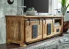 MASSIVMOEBEL24 | Meuble TV 160x45 Manguier laqué Bois Voir les images du produit 4