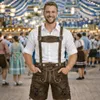 Pantaloni corti in pelle tradizionale da uomo PAULGOS - HK4 Anteprima dell’immagine prodotto 7