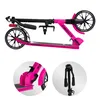 BLACKWHEELS ZOOM Scooter Pink - skladacia, tlmiaca, výškovo Náhľad obrázku produktu 2