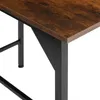 Barový stůl Kerry 120x40x100,5cm - průmyslové dřevo tmavé, Náhled obrázku produktu 12