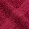 vidaXL 12-tlg. Handtuch-Set FROGN Bordeaux 360 g/m² Produktbild-Vorschau 6