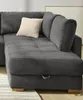 Ecksofa-Dauerschläfer Boxspring Federkerncouch Topper Produktbild-Vorschau 5