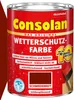 Consolan Wetterschutz Farbe schwedenrot 2,5 L Produktbild-Vorschau 6