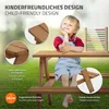 ML-Design Kindersitzgarnitur für Draußen, Braun, Sitzgruppe Produktbild-Vorschau 3