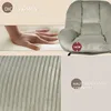 Comfortabele Scandinavische schommelstoel van cord met Productafbeelding-voorbeeld 3
