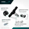 4 pièces kit de frein vélo pour Shimano | 2 paires de Voir les images du produit 3
