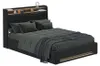 Polsterbett Vitalispa Christin Anthrazit/Eiche 140x200 mit Produktbild-Vorschau 6