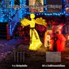 COSTWAY Weihnachtsengel beleuchtet groß, Weihnachtsdeko mit Produktbild-Vorschau 9