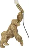 Mauro Ferretti Gorilla stolní lampa E14 22,5x16x40 cm zlatá Náhled obrázku produktu 8