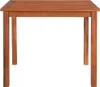 vidaXL Tavolo da giardino 85x85x74 cm in legno massiccio di Anteprima dell’immagine prodotto 9